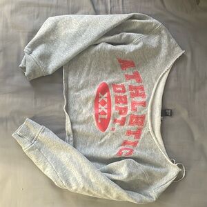 athletics dept off shoulder top
